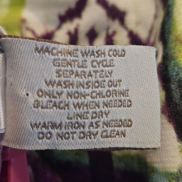 Chico's 2 Multicolor Geometric Women's Blouse Size 12 (M) 3/4 Sleeve Pullover - Picture 3 of 9